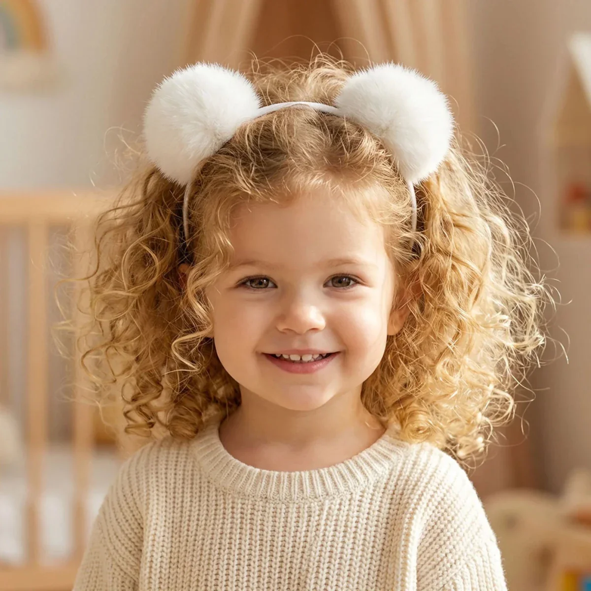 HelloBaby Girls Tiara One Size - White - Image 2