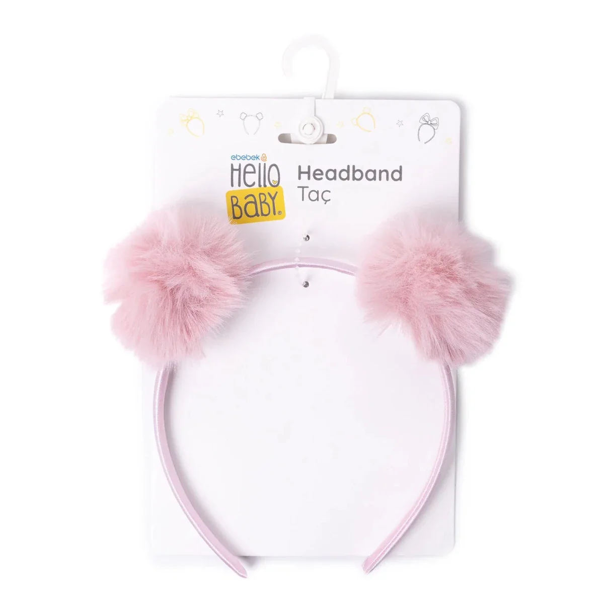 HelloBaby Girls Tiara One Size - Pink - Image 7