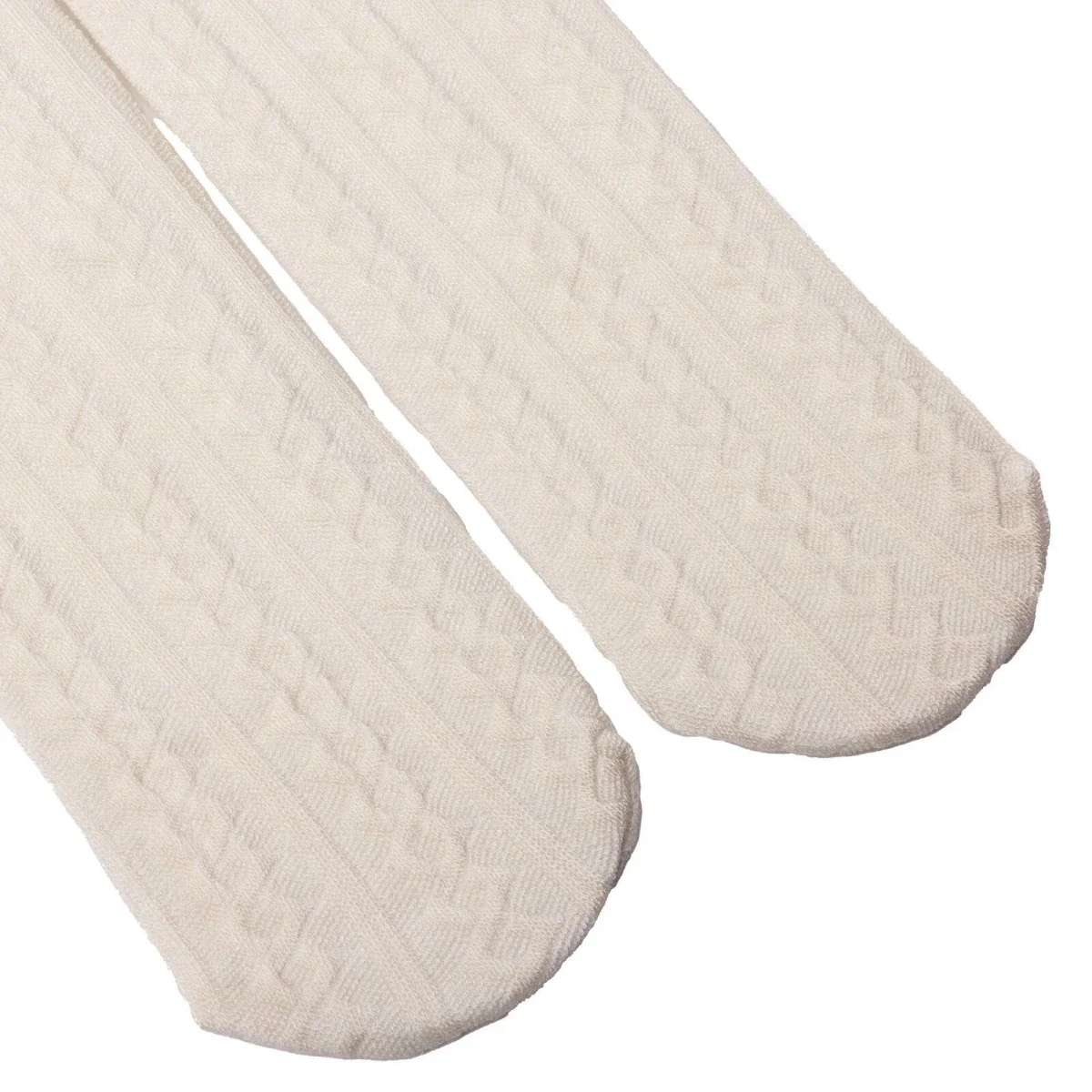 HelloBaby Girls Tights - Ecru - Image 4