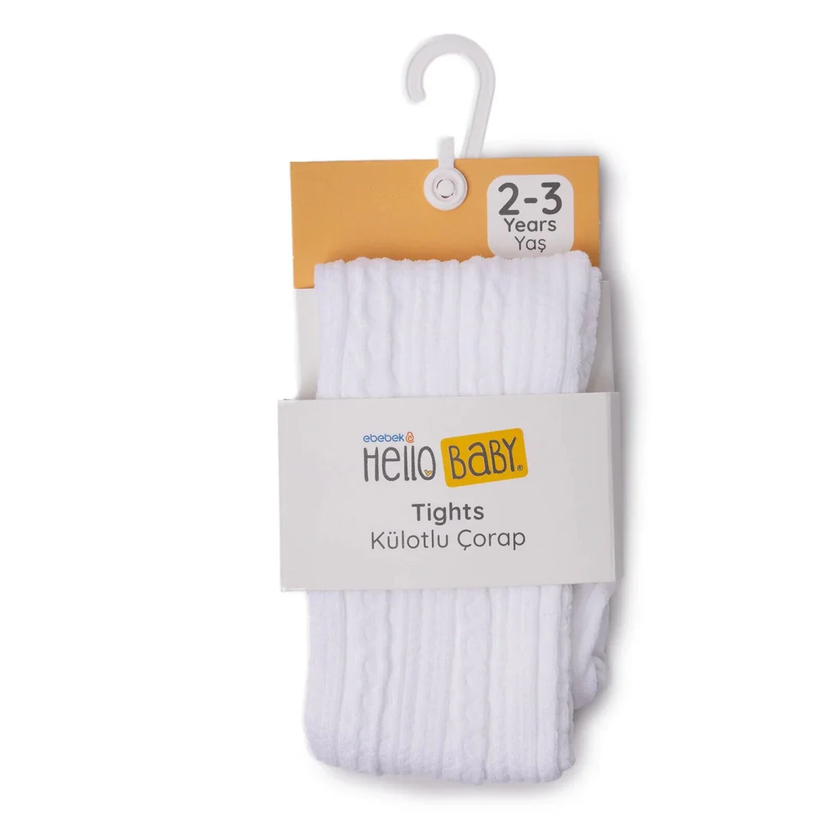 HelloBaby Girls Tights - White - Image 8