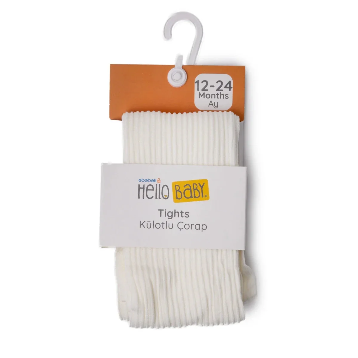 HelloBaby Girls Tights - White - Image 7