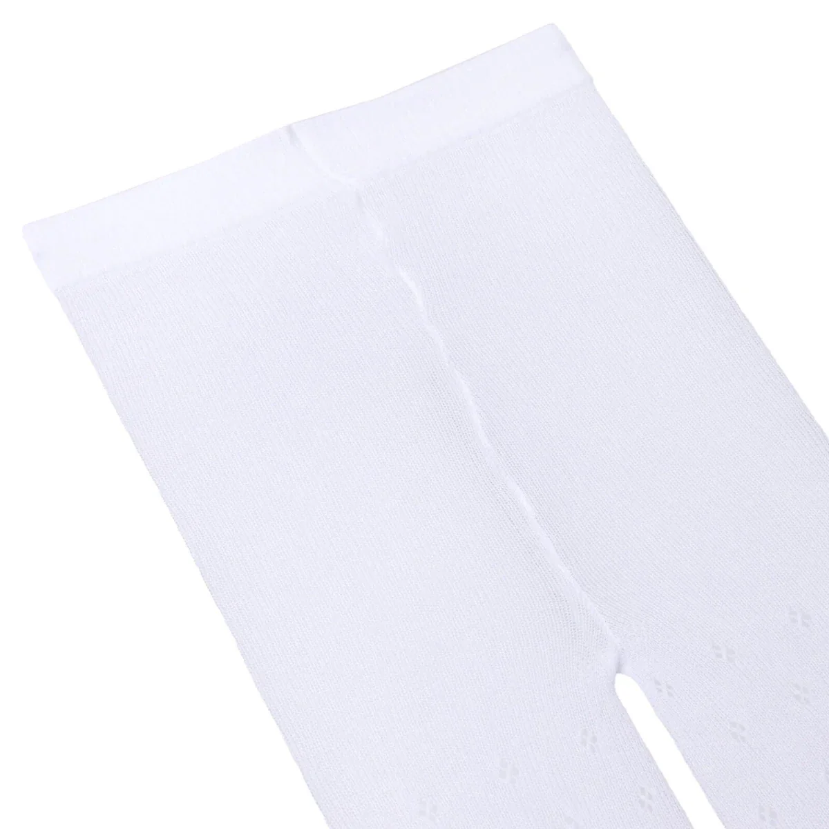 HelloBaby Girls Tights - White - Image 4