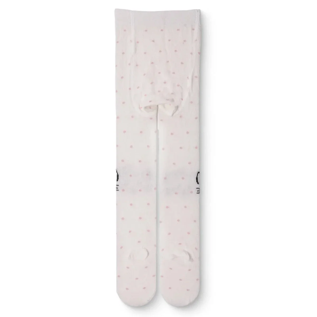 HelloBaby Girls Tights Animal Print - White Printed - Image 2