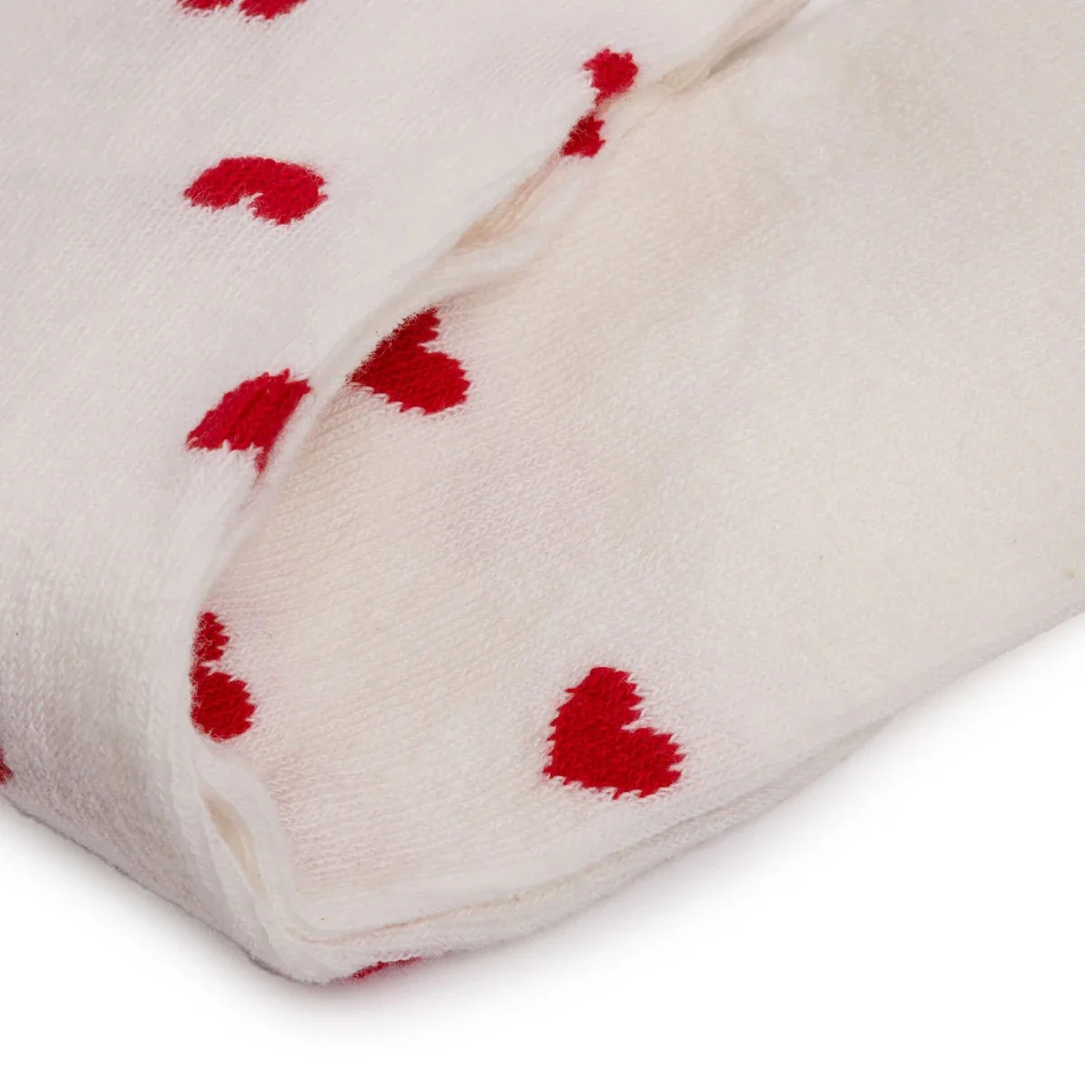 HelloBaby Girls Tights Heart - White - Image 5