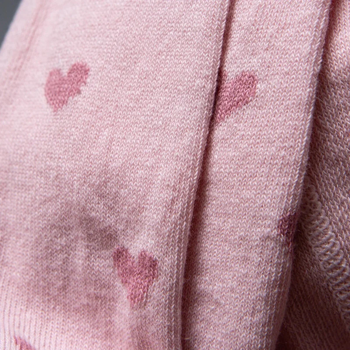 HelloBaby Girls Tights Heart Print - Pink - Image 5