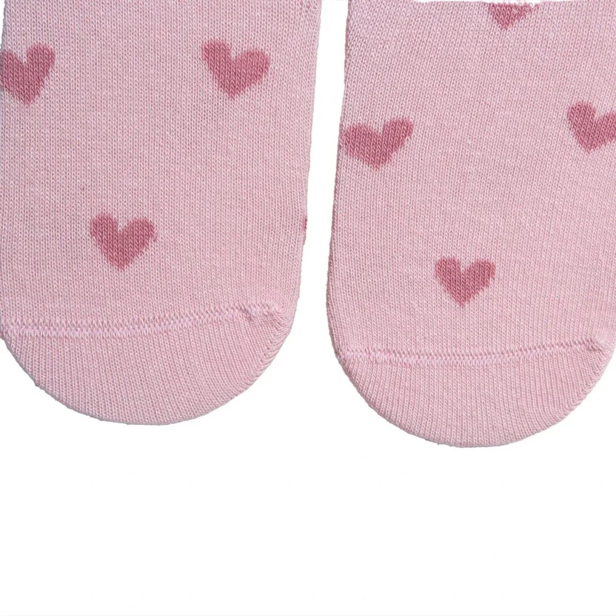 HelloBaby Girls Tights Heart Print - Pink - Image 6