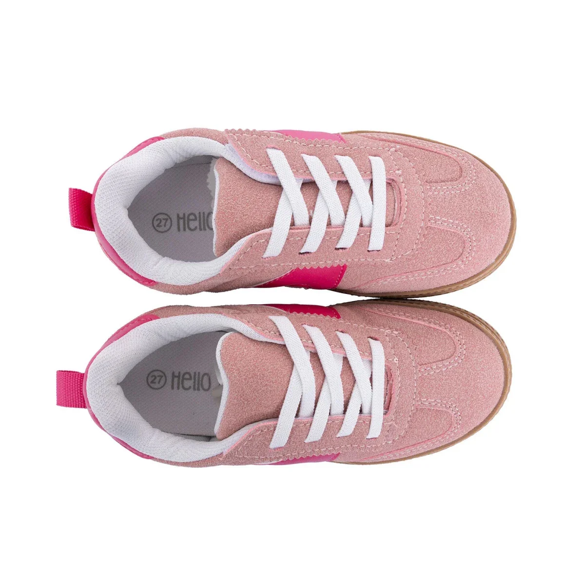 HelloBaby Girls Training Shoes Velcro - Pink - Image 6