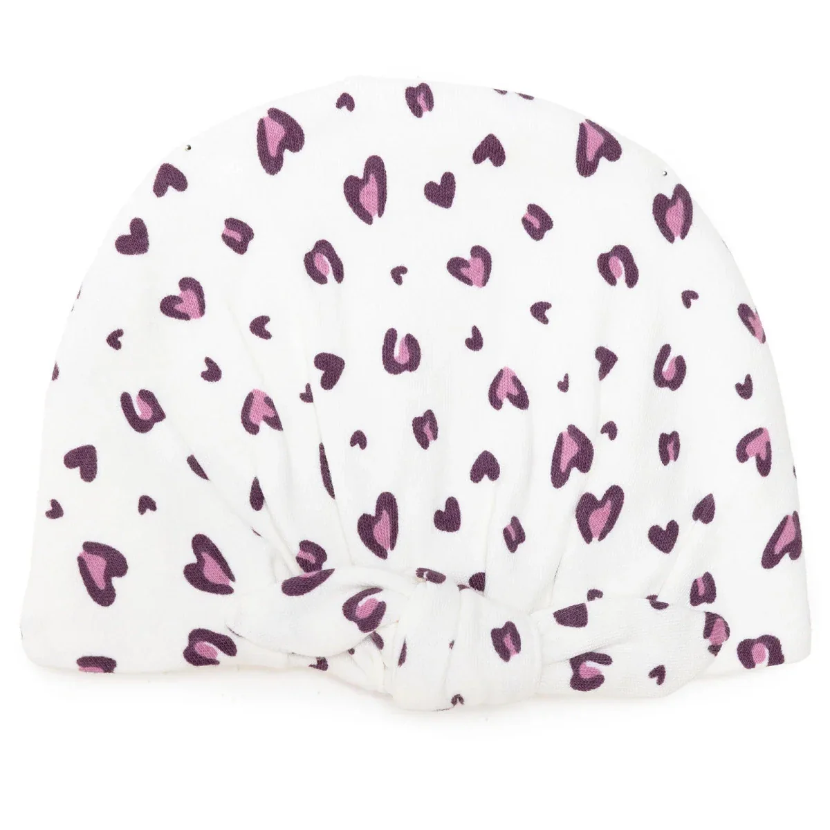 HelloBaby Girls Vest Hat & Footed Bottom Set Heart Print Long Slee - Ecru - Image 5