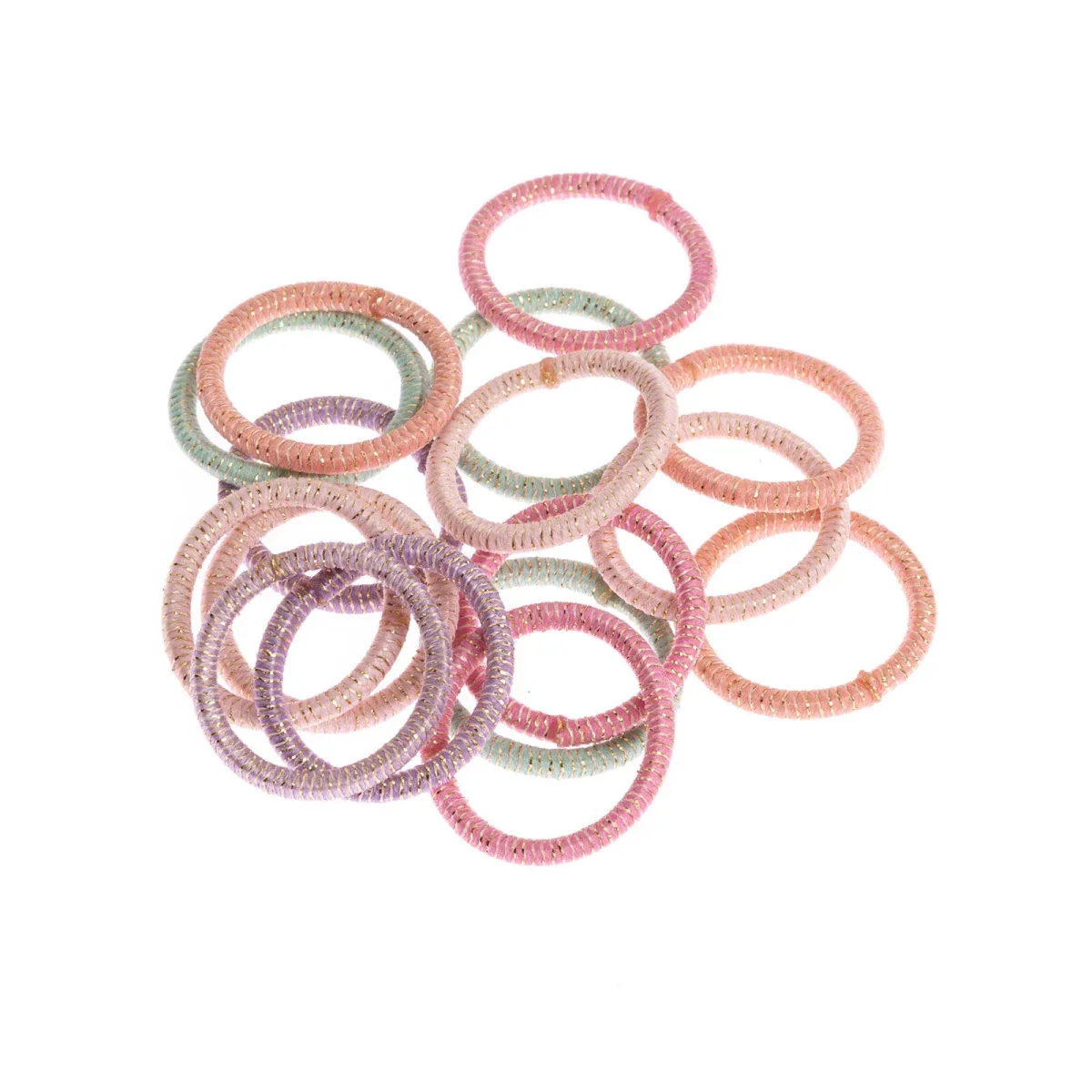 HelloBaby Hair Clips Girls - Mixcolor Printed - Image 2