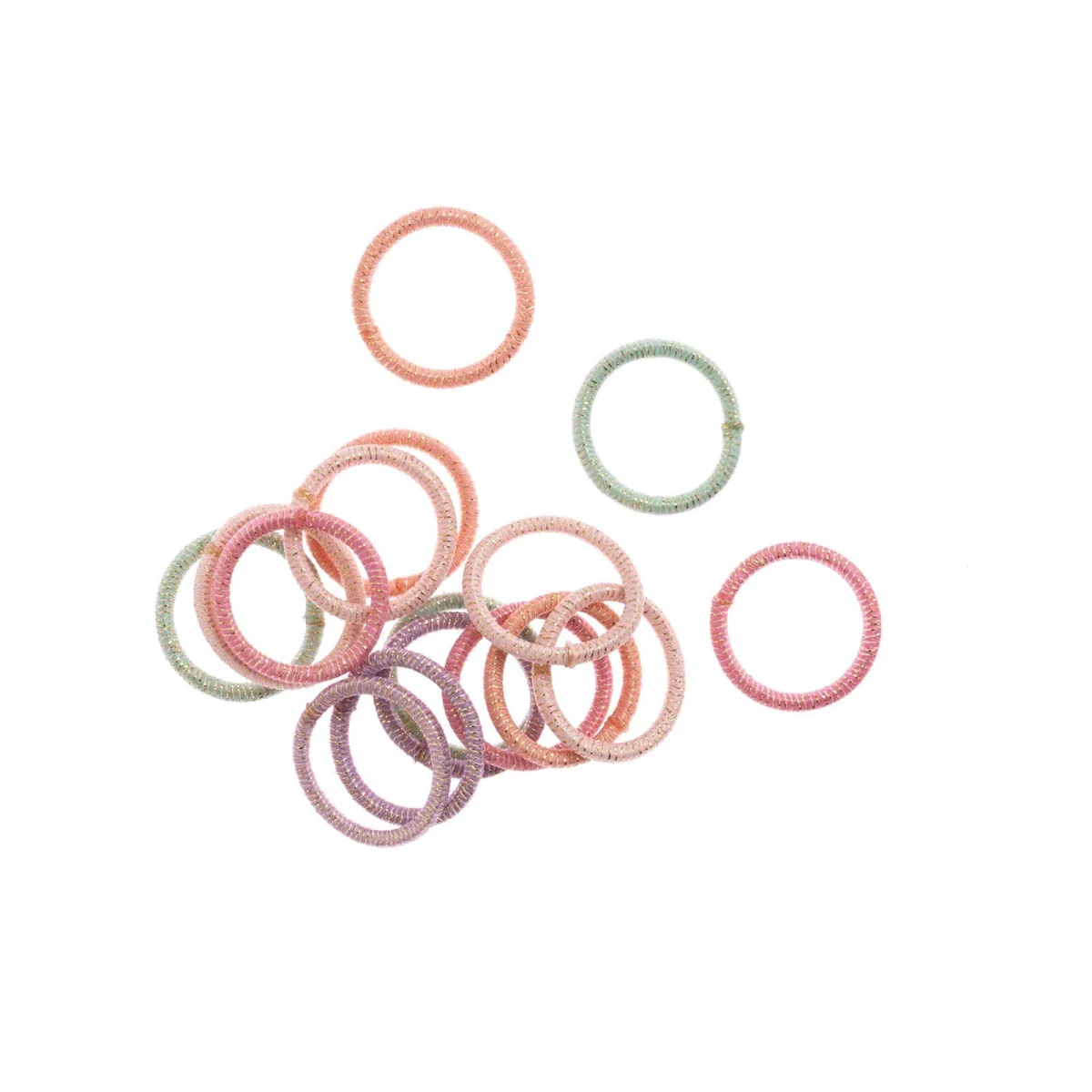 HelloBaby Hair Clips Girls - Mixcolor Printed - Image 3