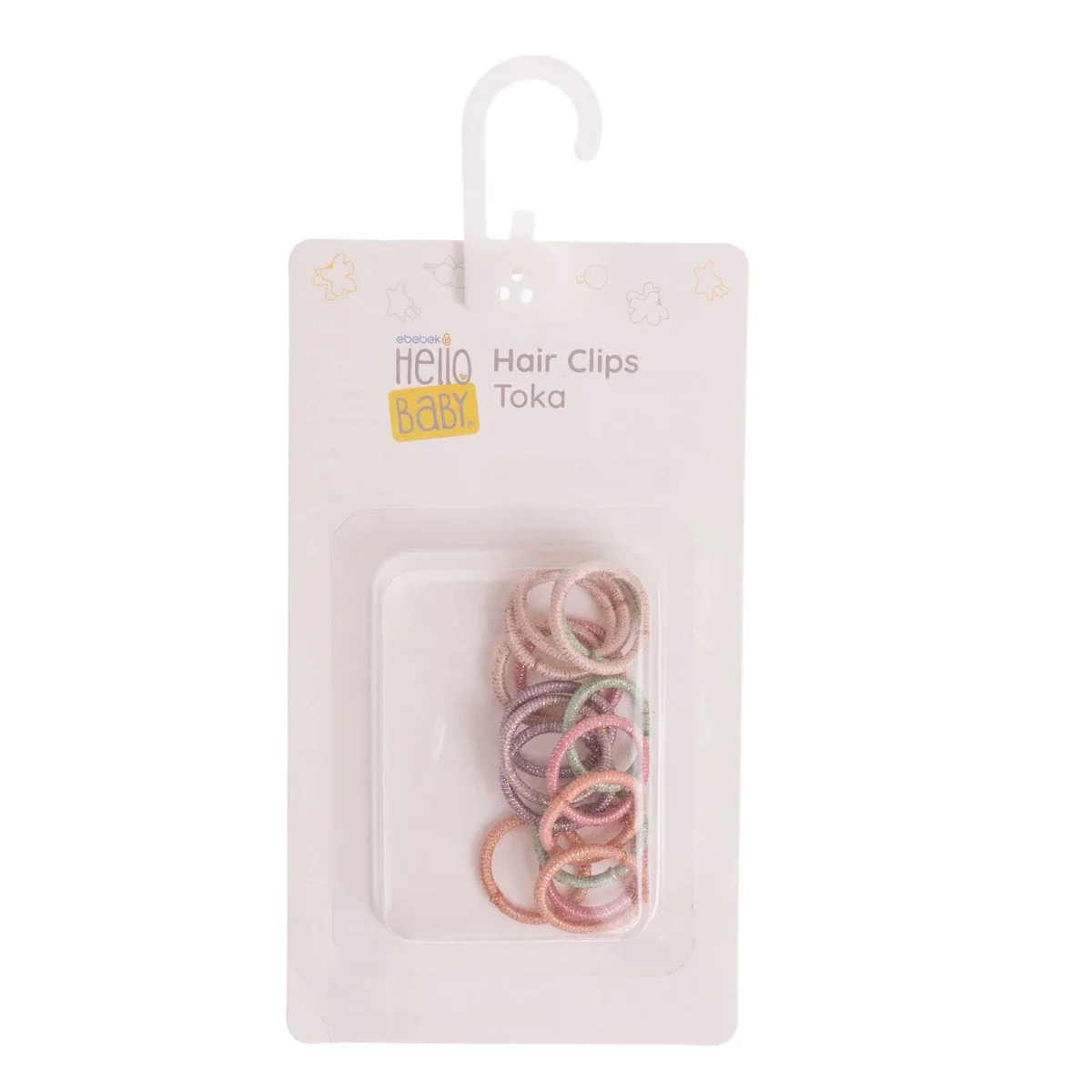 HelloBaby Hair Clips Girls - Mixcolor Printed - Image 4
