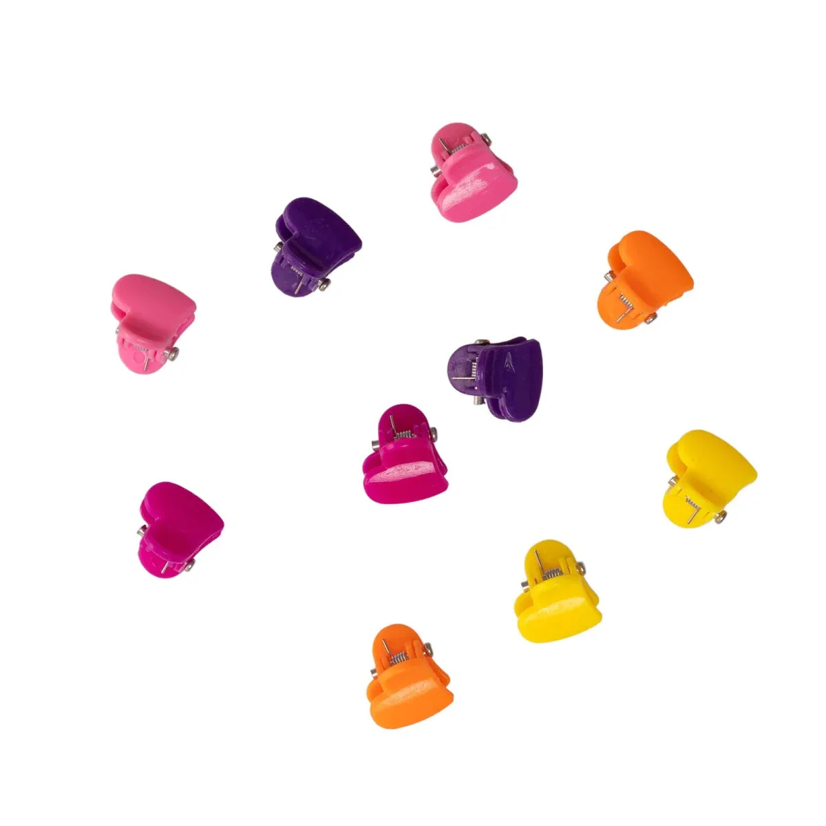 HelloBaby Hair Clips Girls - Mixcolor Printed - Image 3