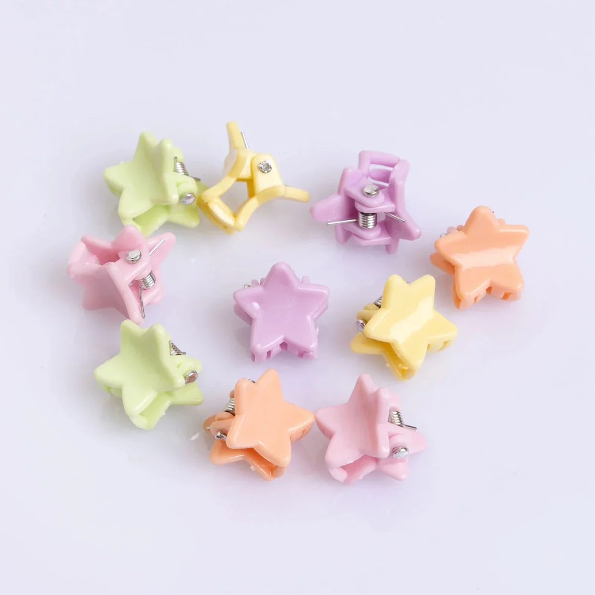 HelloBaby Hair Clips Girls - Mixcolor Printed - Image 5