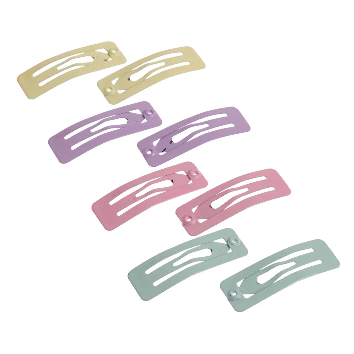 HelloBaby Hair Clips Girls - Mixcolor Printed - Image 2