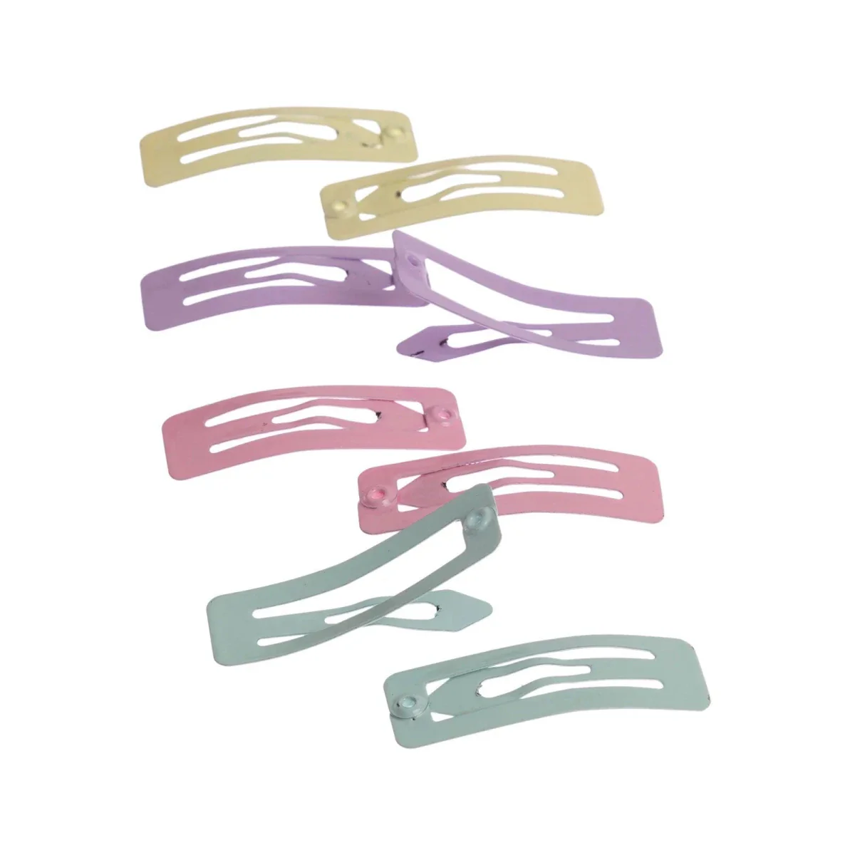 HelloBaby Hair Clips Girls - Mixcolor Printed - Image 3