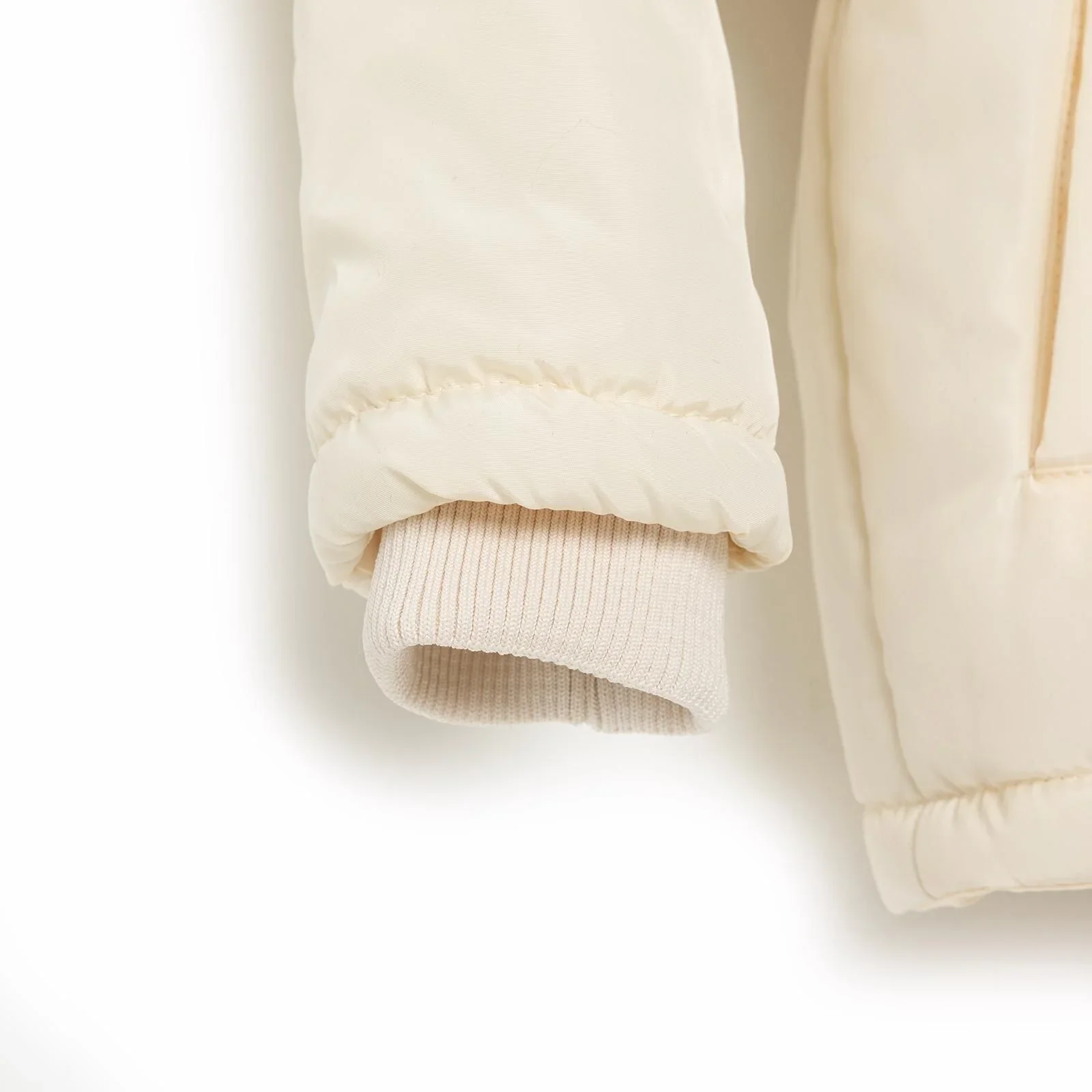 HelloBaby Hooded Coat - Beige - Image 5