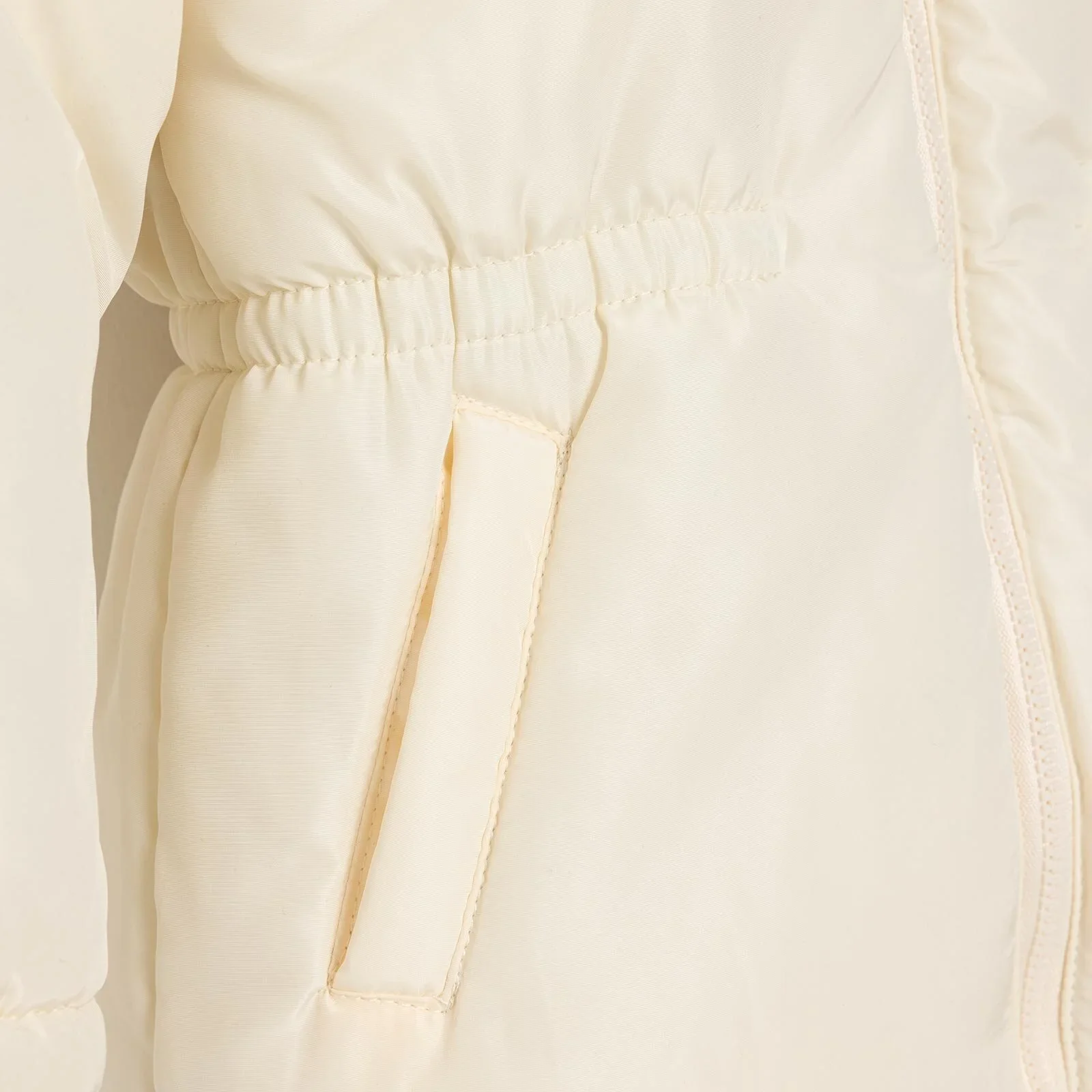 HelloBaby Hooded Coat - Beige - Image 6