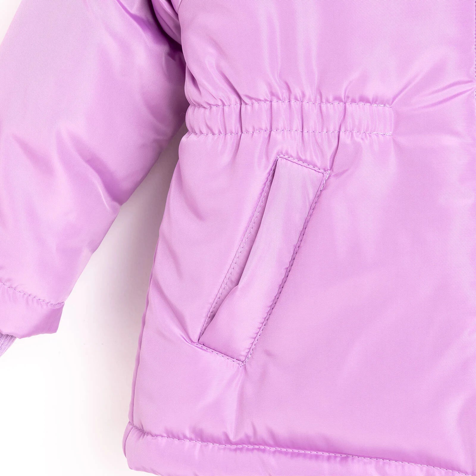 HelloBaby Hooded Coat - Purple - Image 5