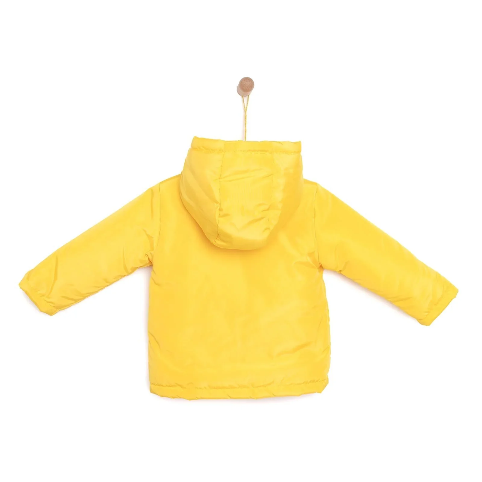 HelloBaby Hooded Coat - Yellow - Image 3