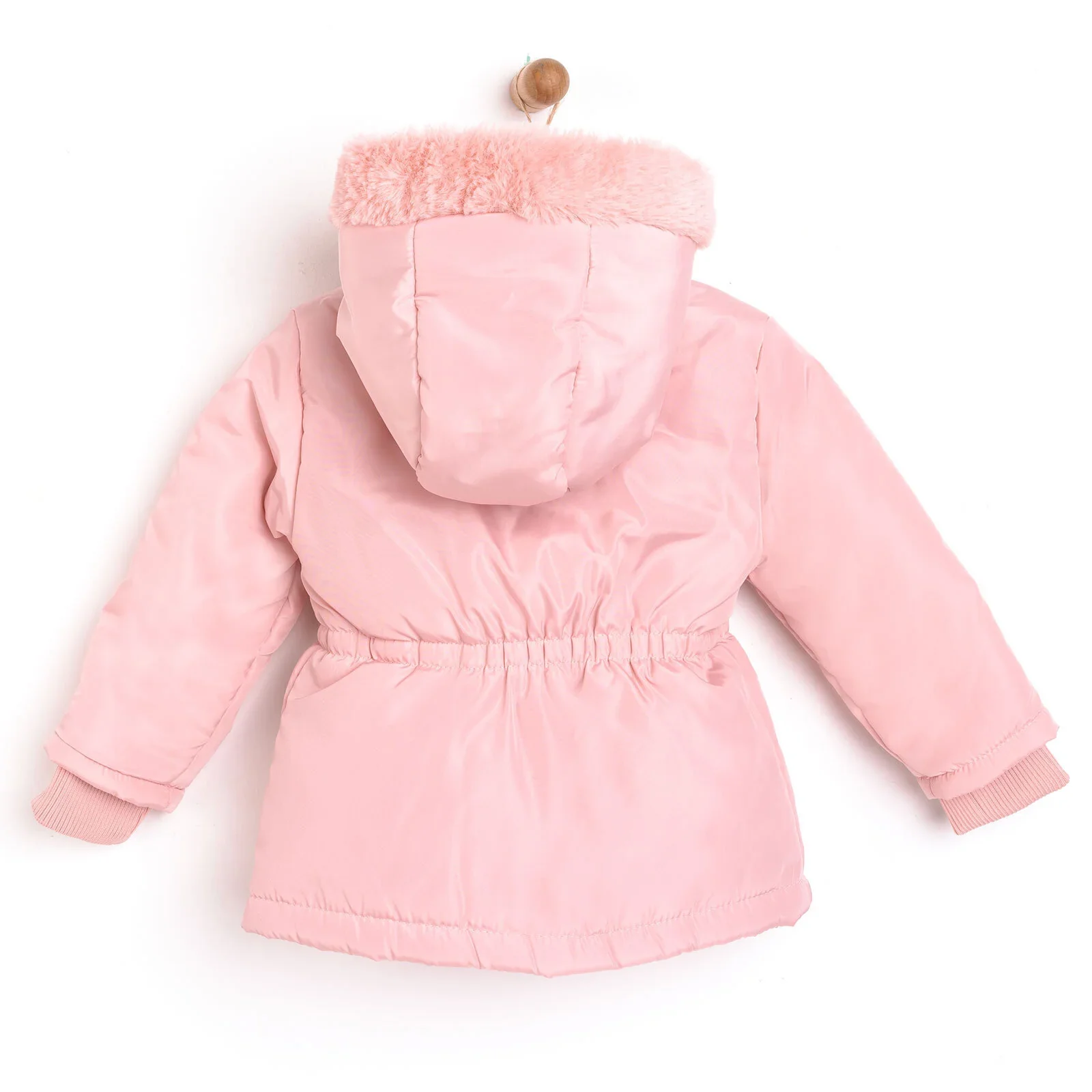 HelloBaby Hooded Coat - Powder - Image 3