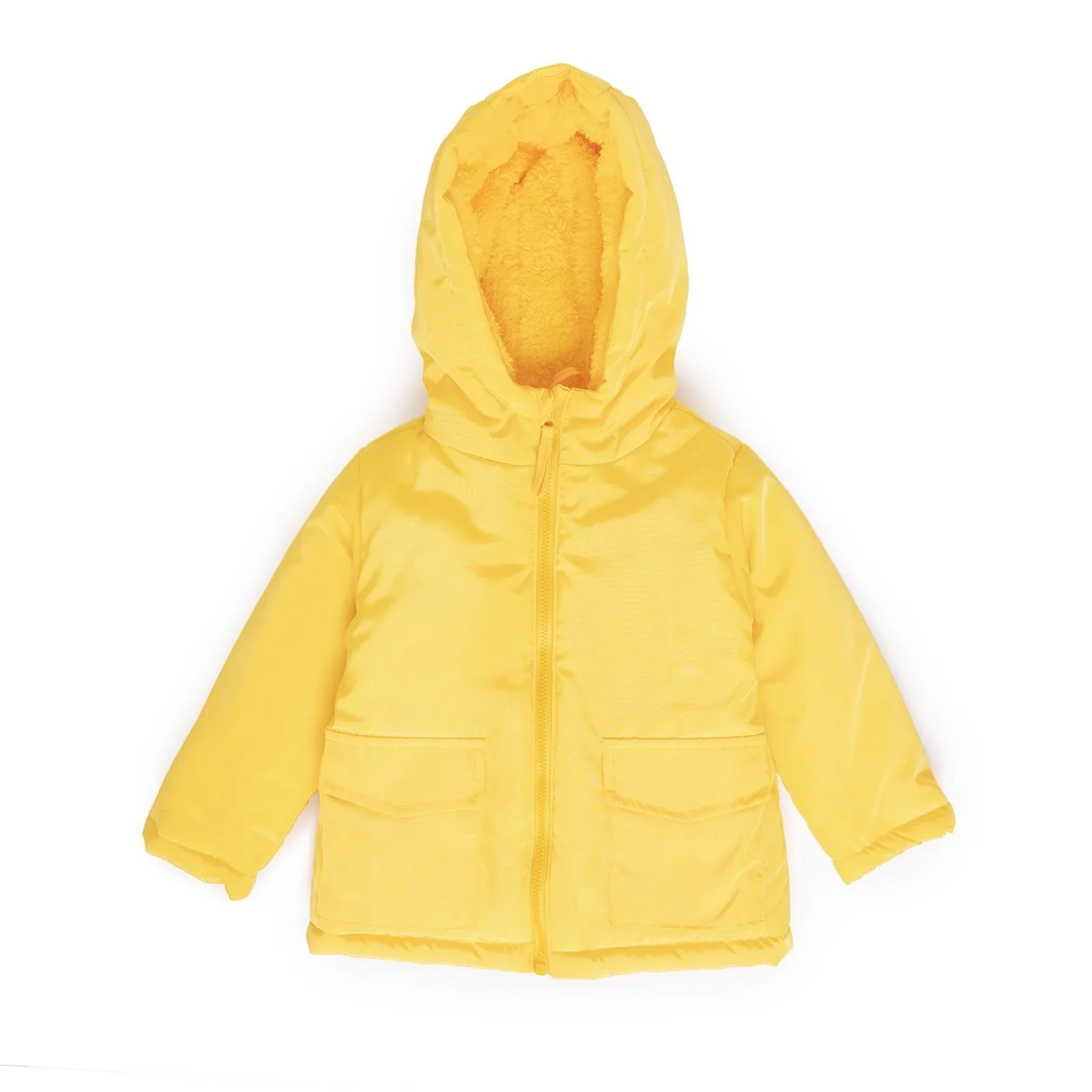 HelloBaby Hooded Coat - Yellow - Image 9