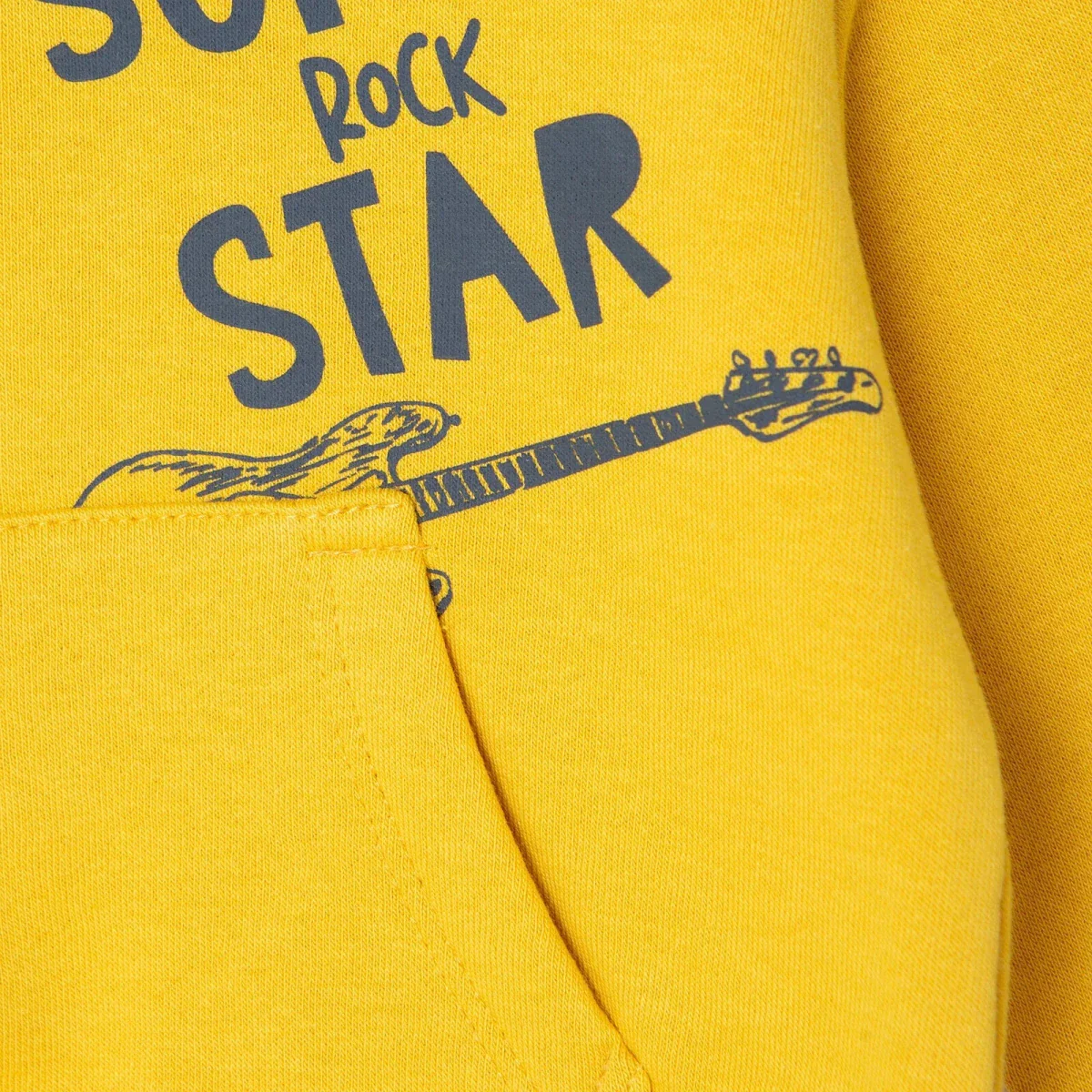HelloBaby Hooded Sweatshirt Cool Boy Hooded Long Sleeve - Yellow - Image 5