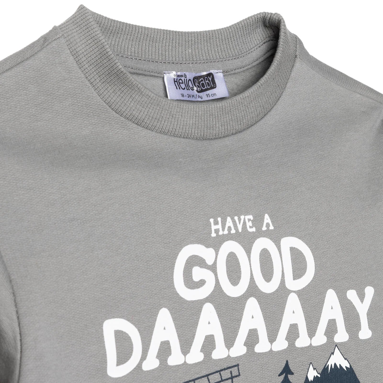 HelloBaby Jogging Set - Grey - Image 3