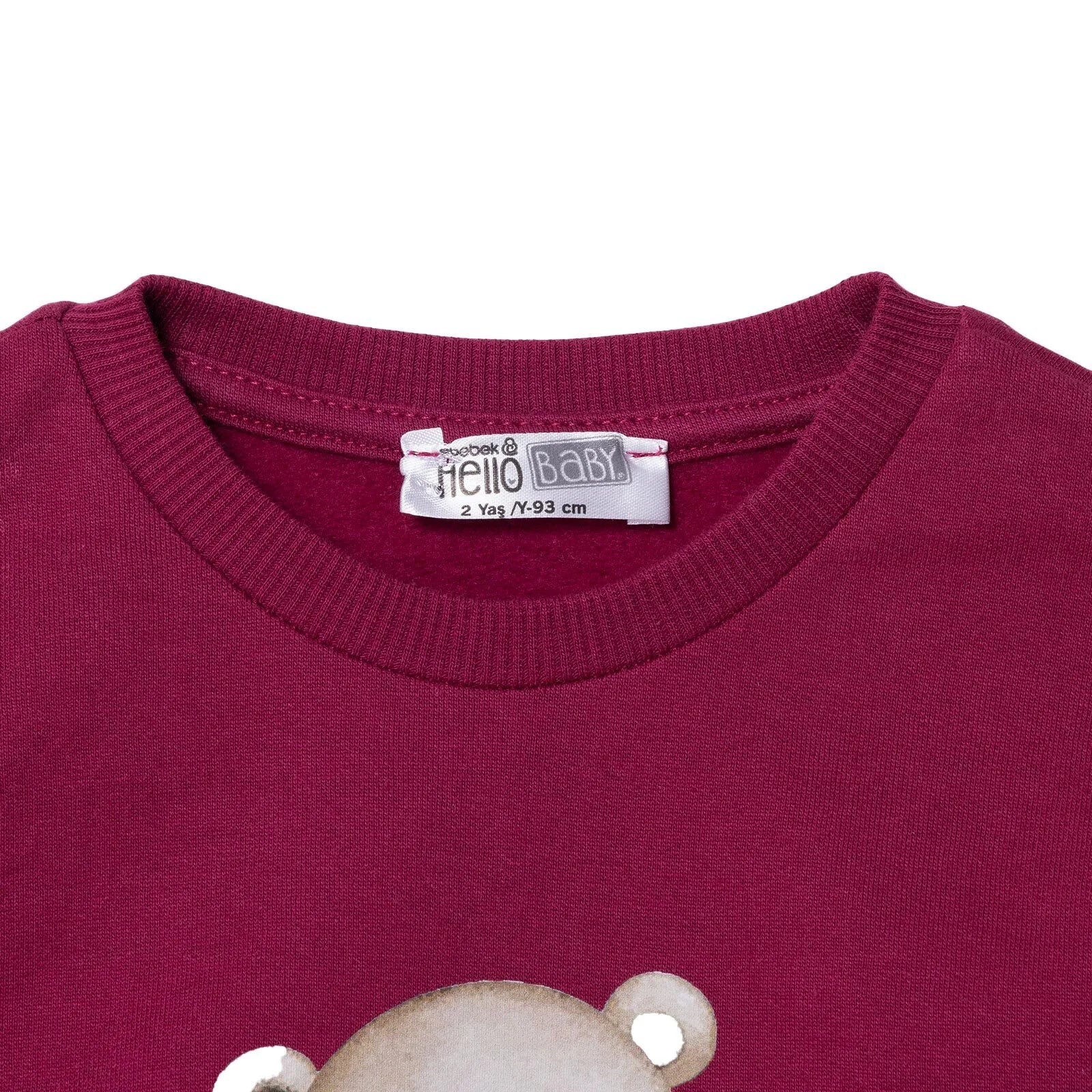 HelloBaby Jogging Set - Maroon - Image 6
