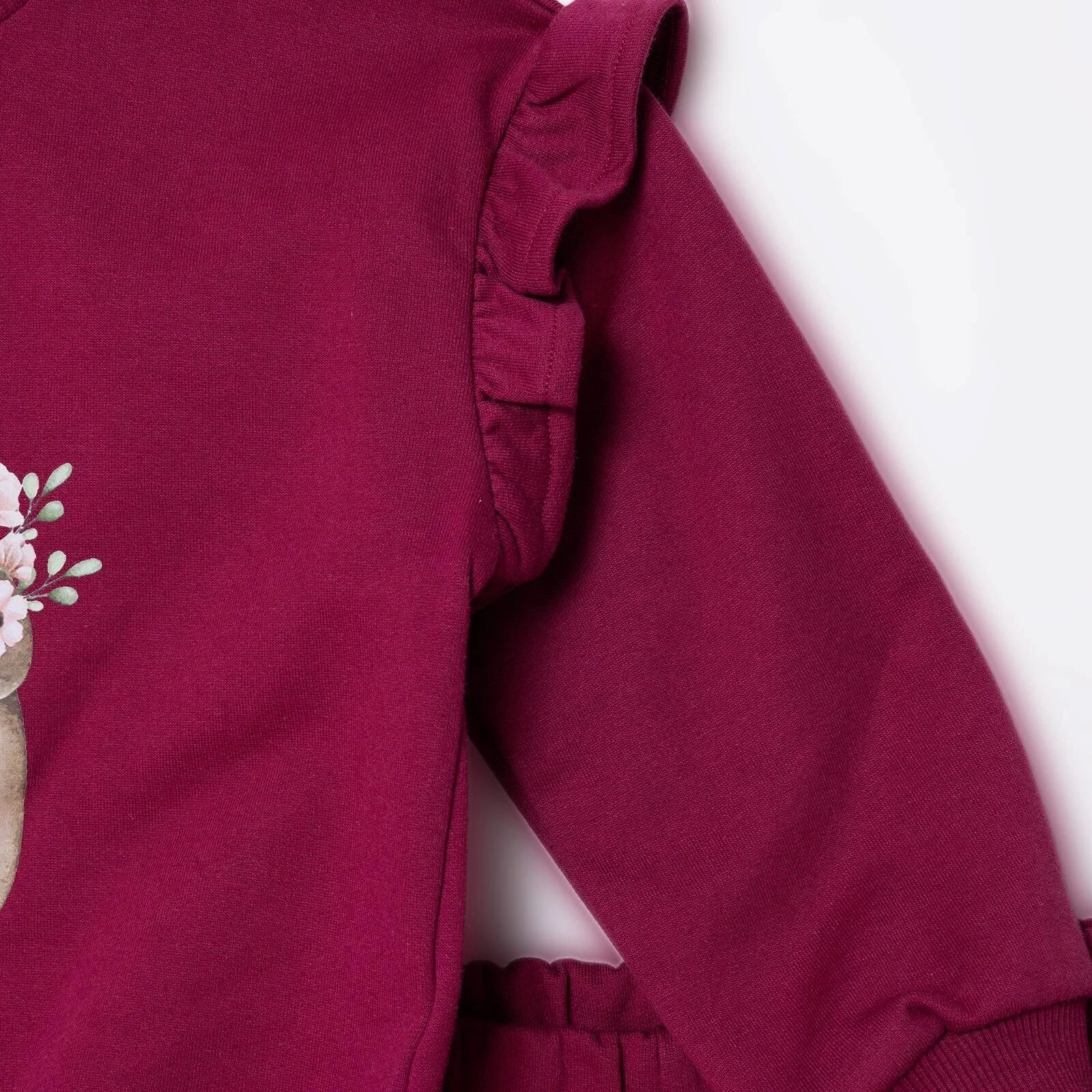 HelloBaby Jogging Set - Maroon - Image 7