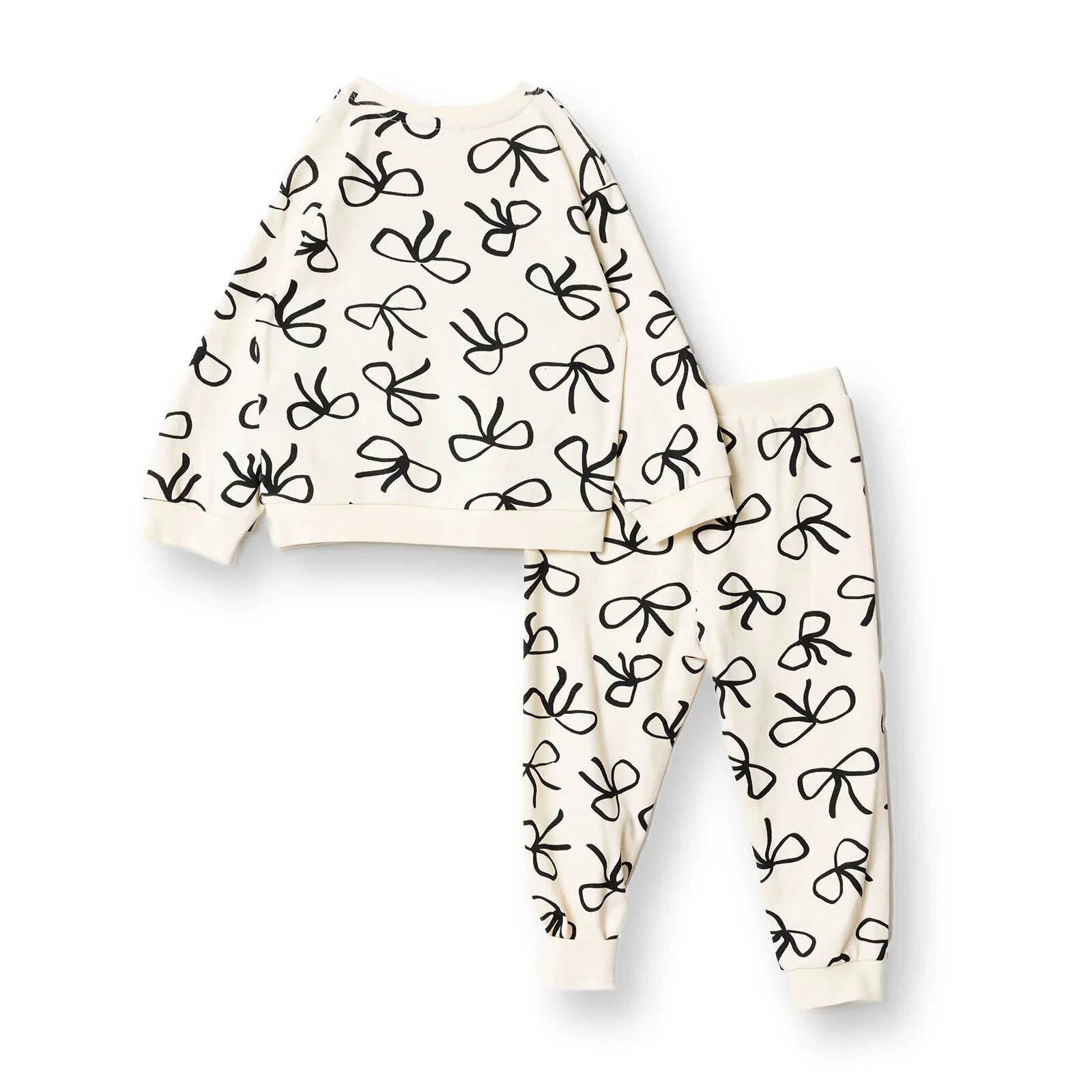 HelloBaby Jogging Set - Ecru Printed - Image 2