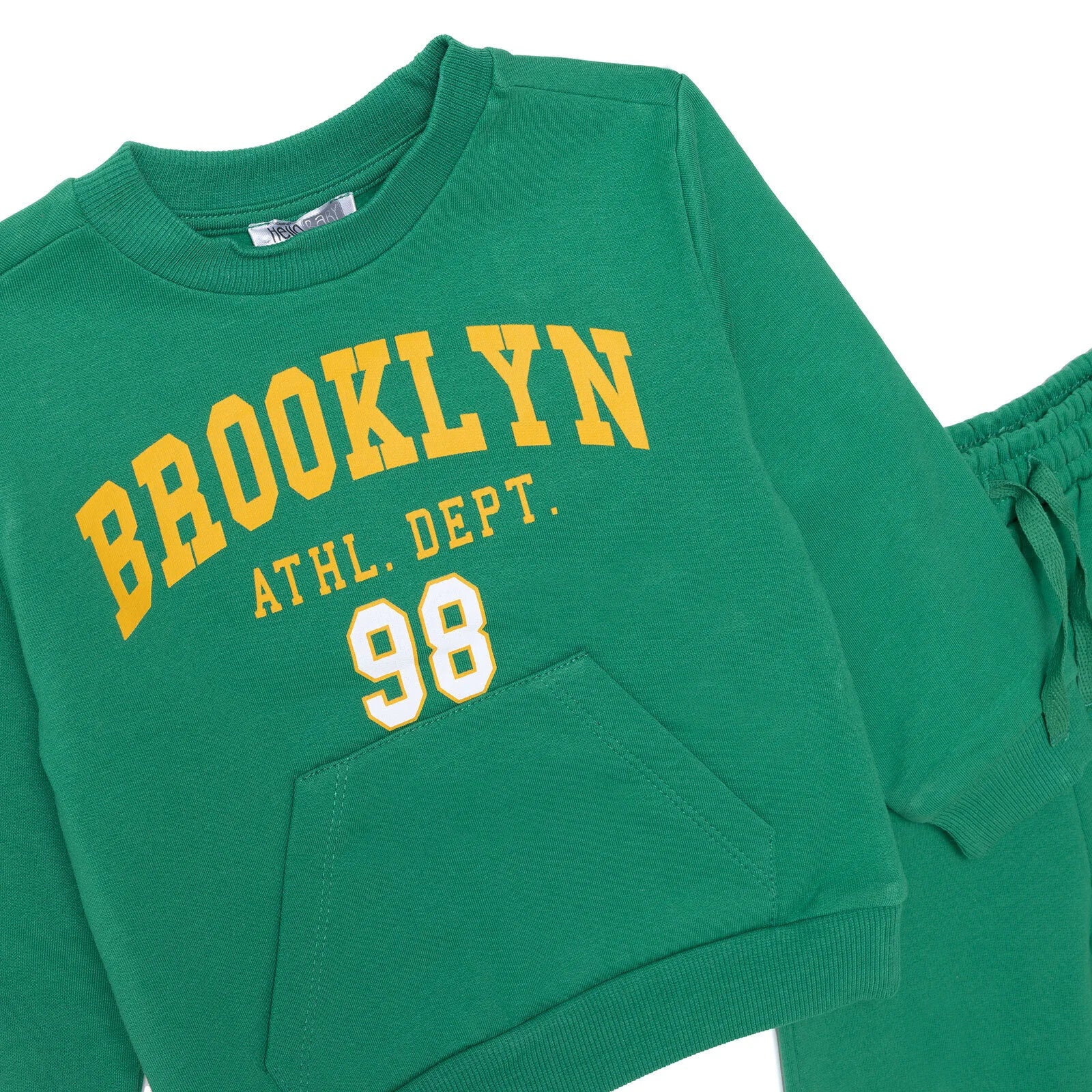 HelloBaby Jogging Set - Green - Image 3