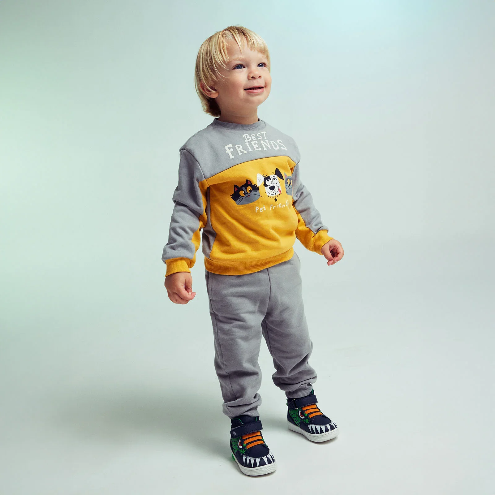HelloBaby Jogging Set - Grey - Image 11