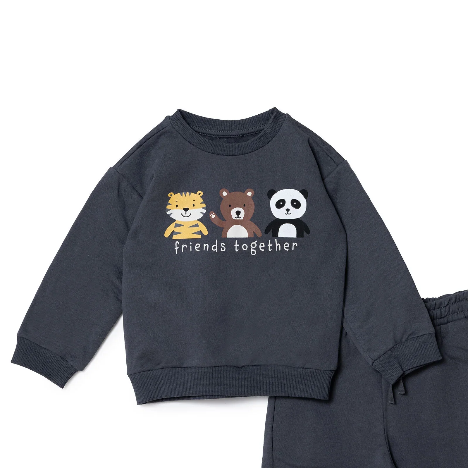 HelloBaby Jogging Set - Anthracite - Image 3