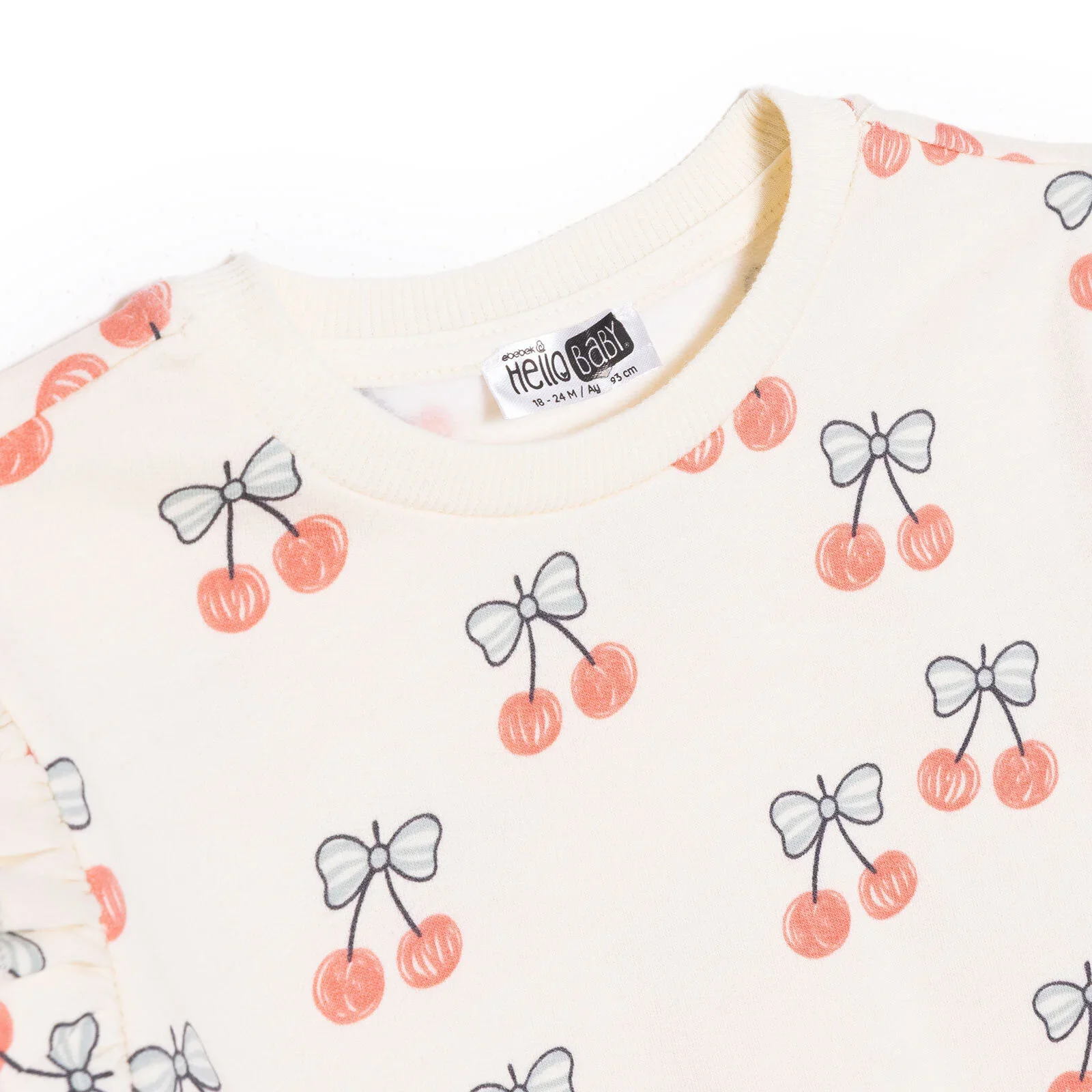 HelloBaby Jogging Set - Ecru Printed - Image 3