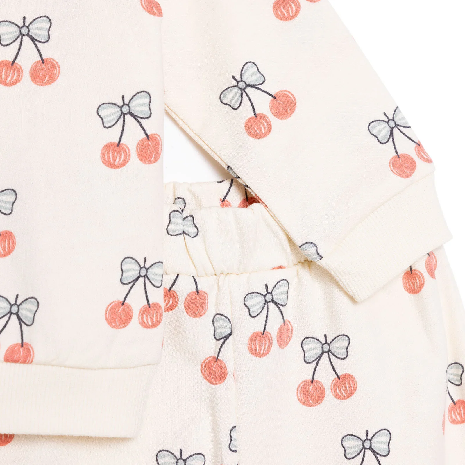 HelloBaby Jogging Set - Ecru Printed - Image 6