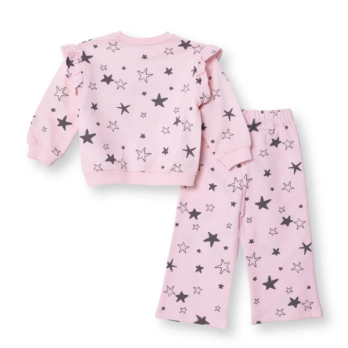 HelloBaby Jogging Set - Pink Printed - Image 2