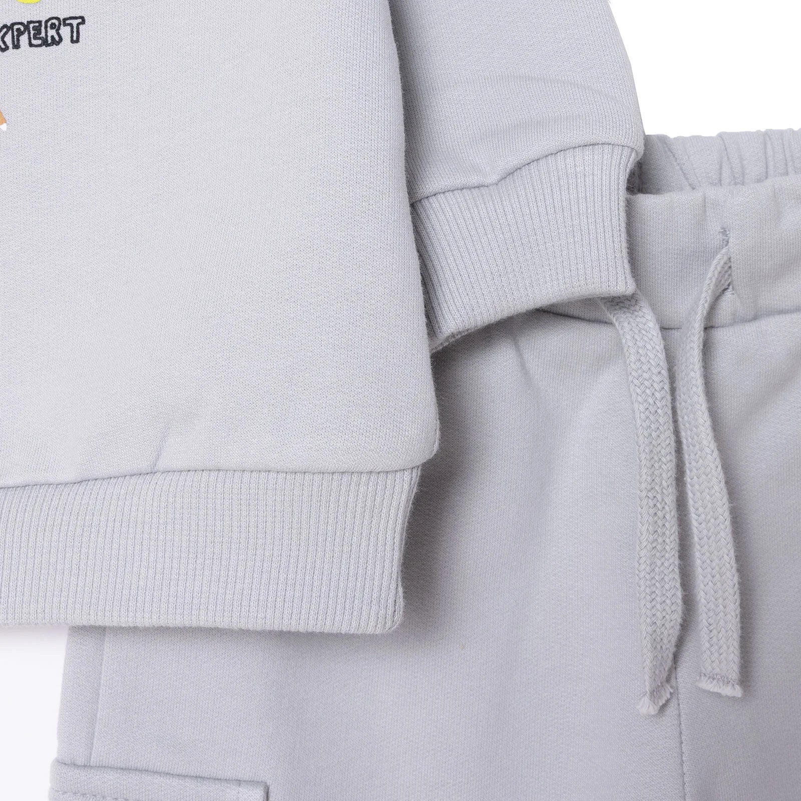 HelloBaby Jogging Set - Grey - Image 5
