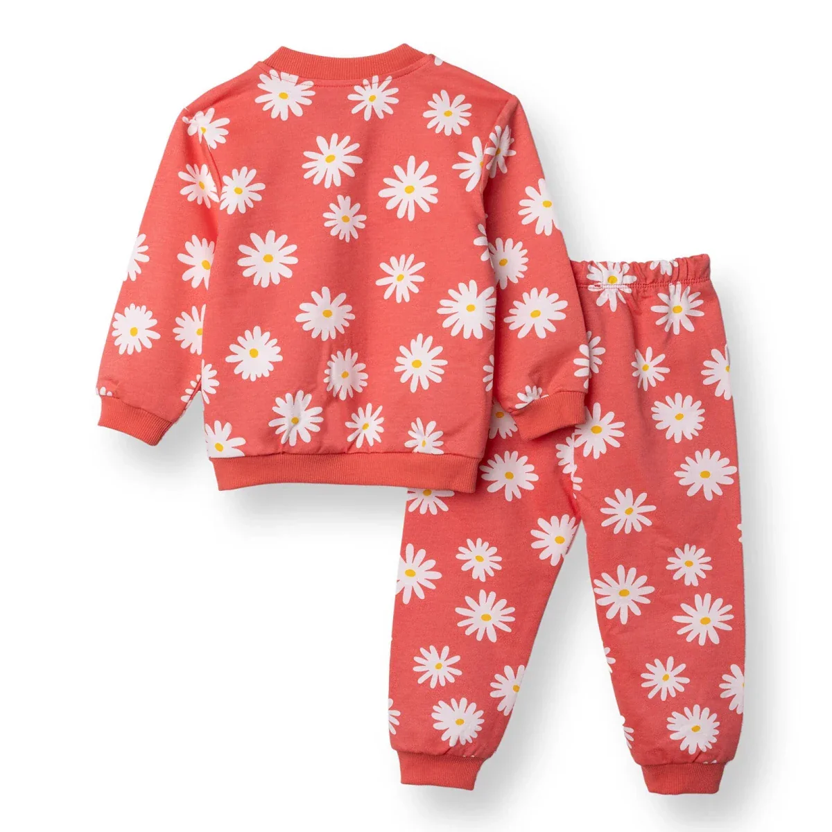 HelloBaby Jogging Set - Coral Printed - Image 2