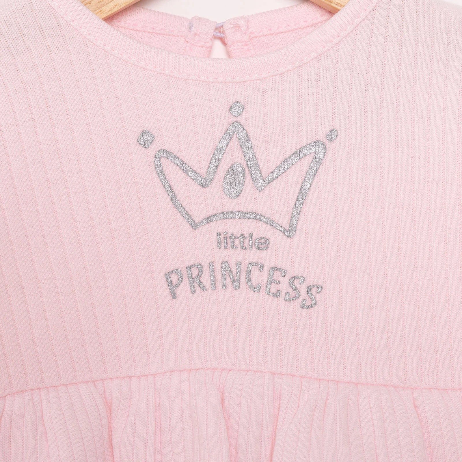 HelloBaby Little Life Newborn Girl Dress - Light Pink - Image 5
