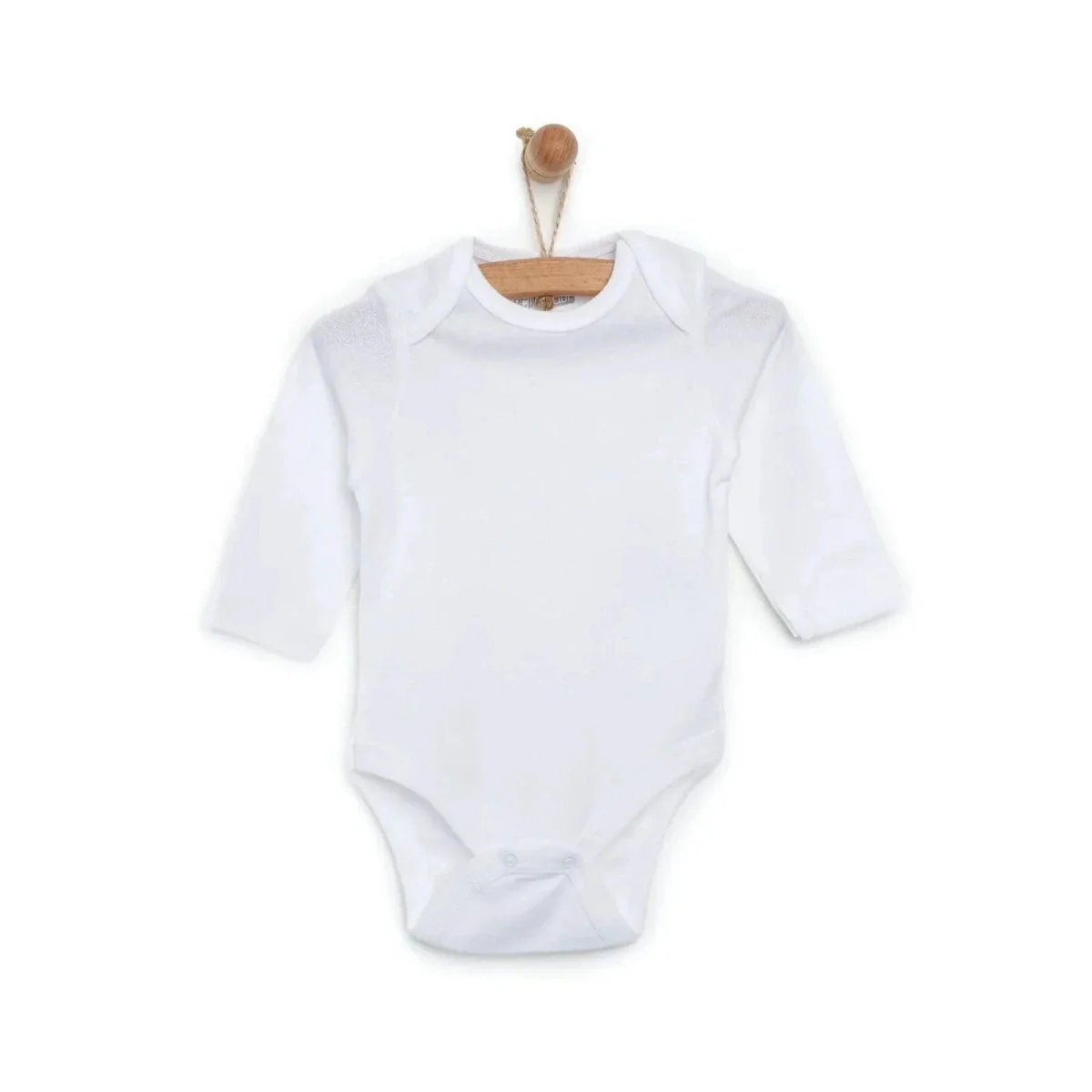 HelloBaby Unisex Long Sleeve Bodysuit 5 pcs - Image 2