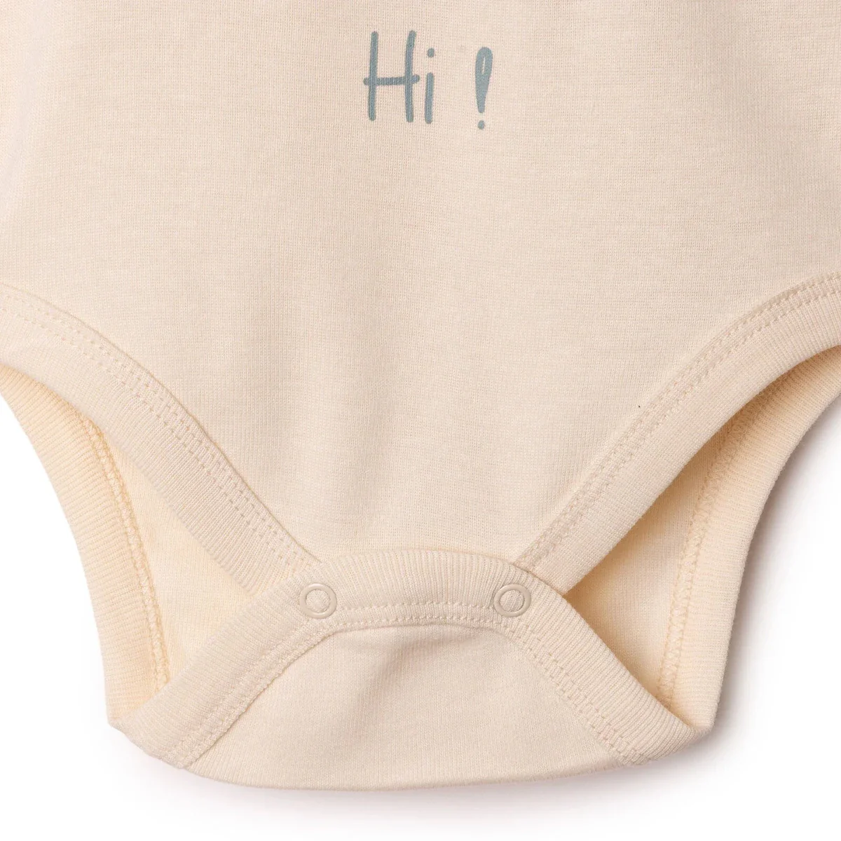 HelloBaby Long Sleeve Body - Ecru - Image 4