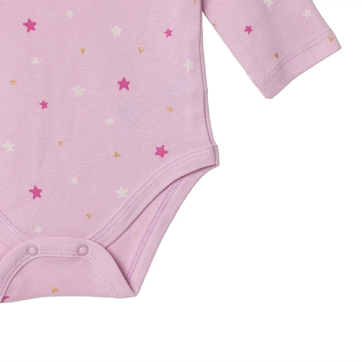 HelloBaby Long Sleeve Body - Pink - Image 5
