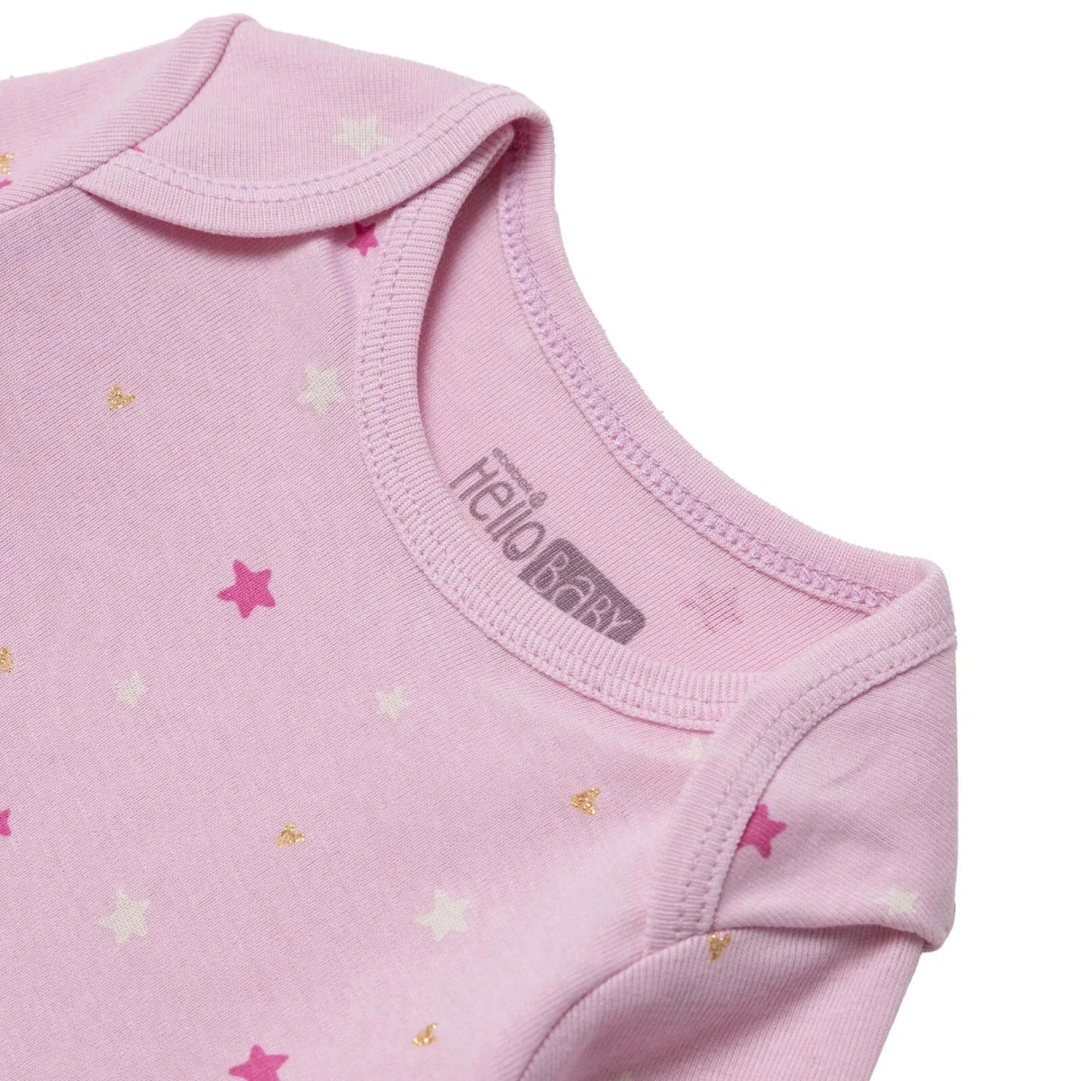 HelloBaby Long Sleeve Body - Pink - Image 7