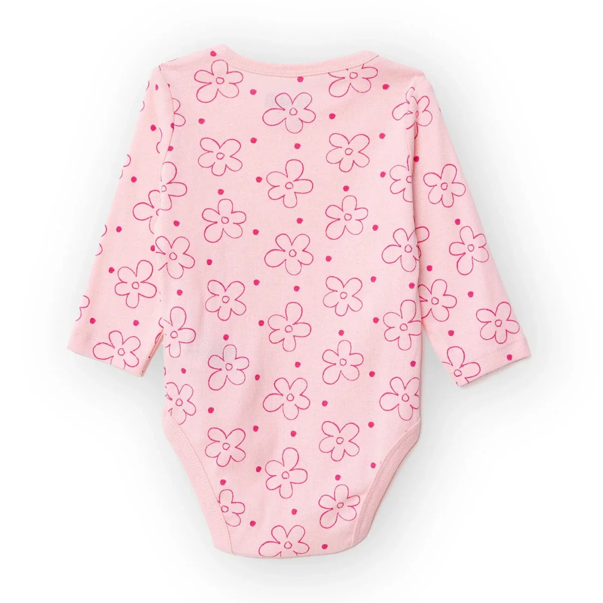 HelloBaby Long Sleeve Body - Pink - Image 2