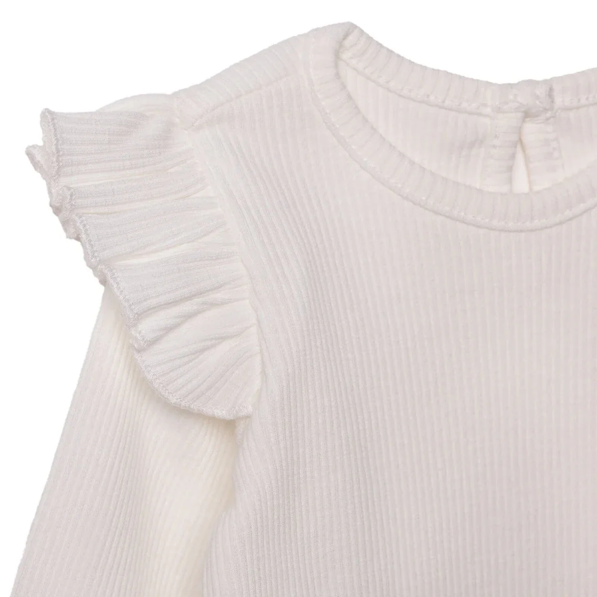 HelloBaby Long Sleeve Body - Ecru - Image 4