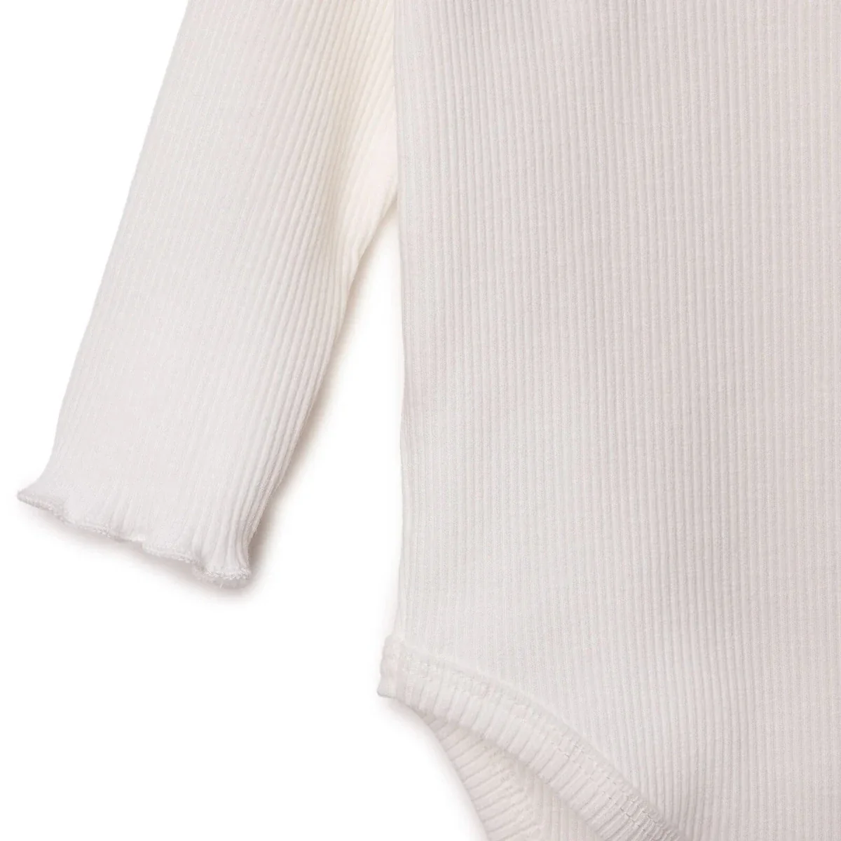 HelloBaby Long Sleeve Body - Ecru - Image 5