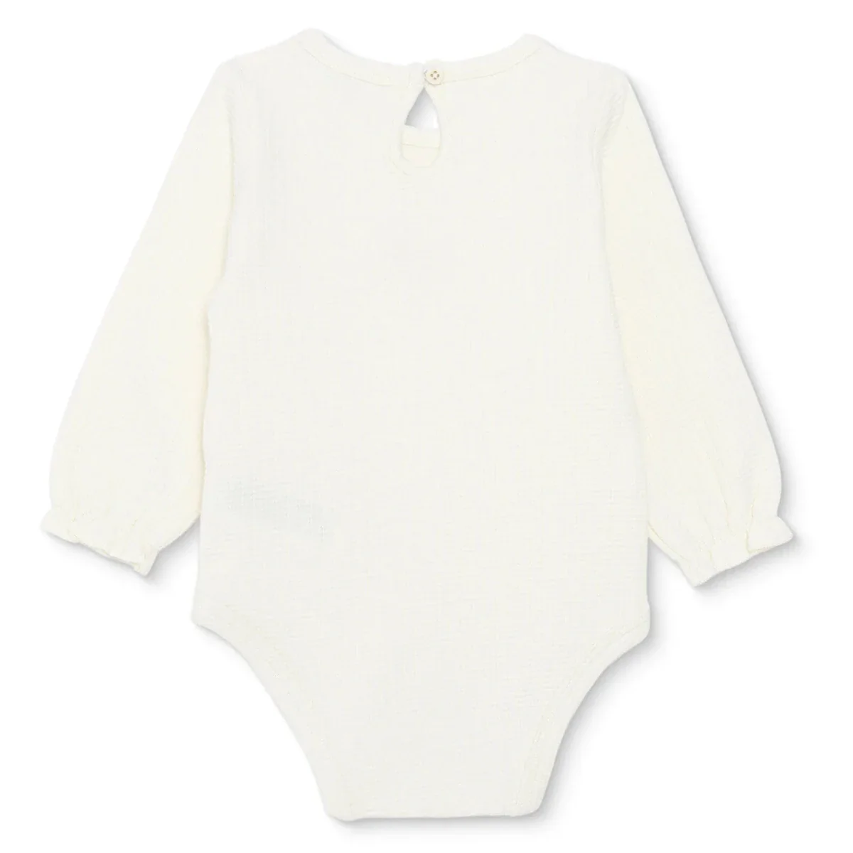 HelloBaby Long Sleeve Body - Ecru - Image 2