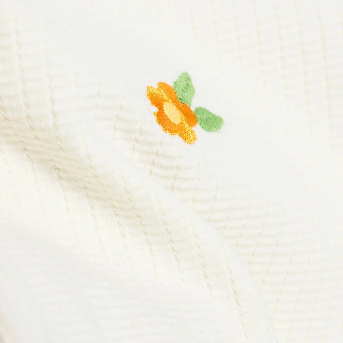 HelloBaby Long Sleeve Body - Ecru - Image 6