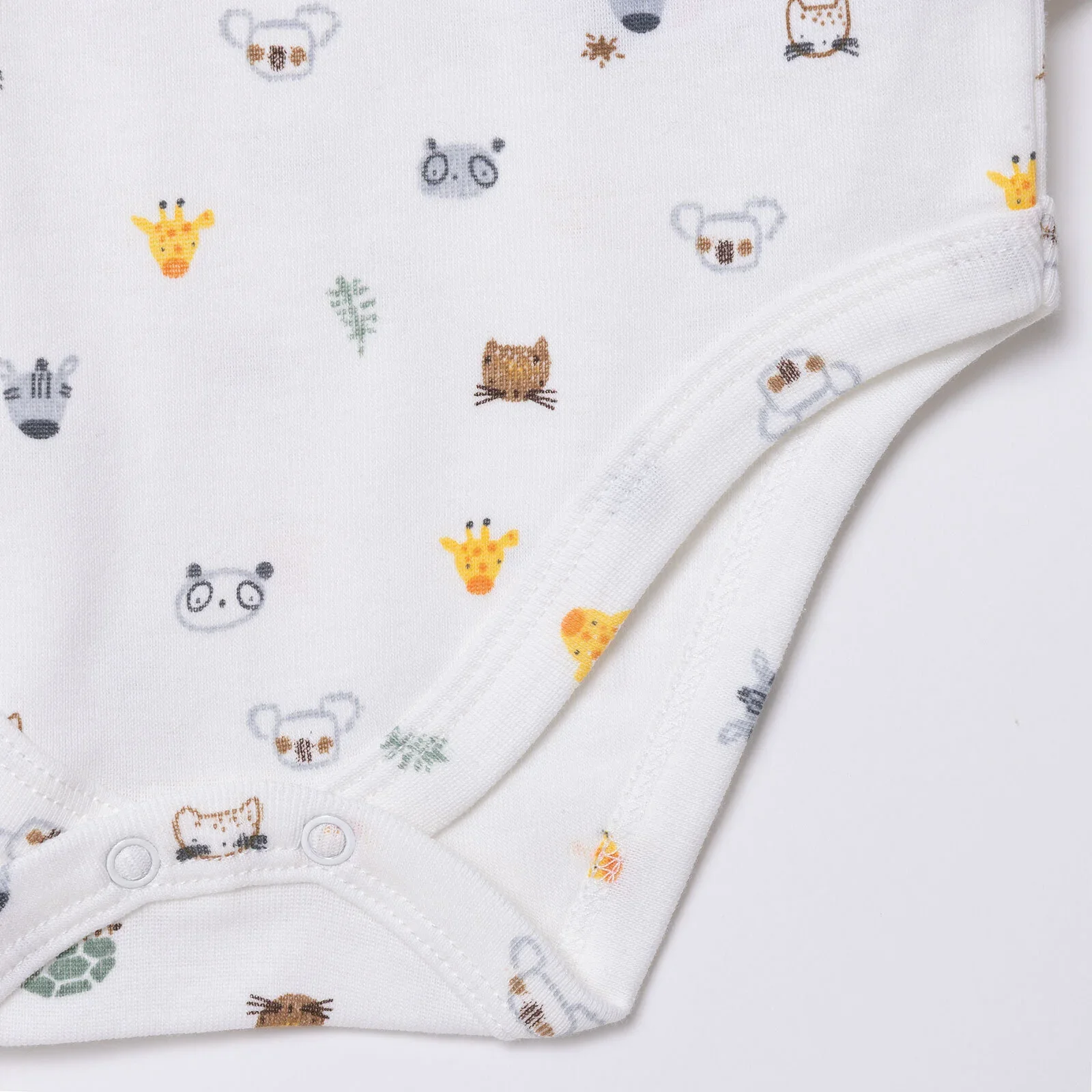 HelloBaby Long Sleeve Body 2 Pack - Ecru - Image 7