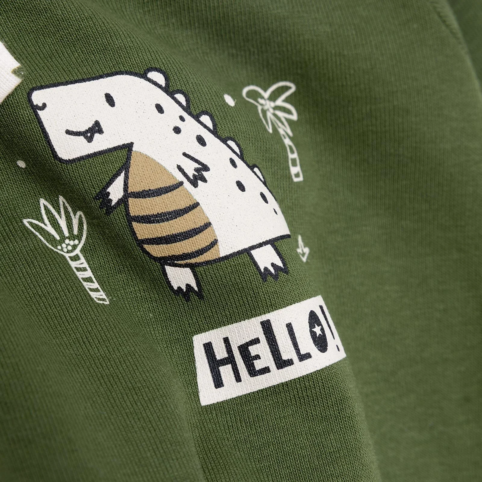 HelloBaby Long Sleeve Body 2 Pack - Khaki - Image 7